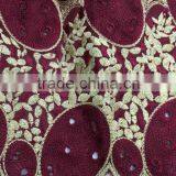 High Quality Organza Lace With Stone Organza Lace Fabric Wedding Dress thumbnail-2