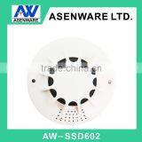 Contained 9V Lithium Batteries Wireless Smoke Sensor Alarm thumbnail-2