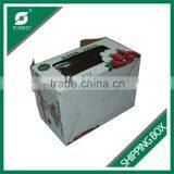 CUSTOMIZED MADE SHIPPING BOX WITH HANDLE FOR STRAWBERRY CORRUGATED BOX FOR GRAPES PACKING WITH PVC WINDOW thumbnail-6