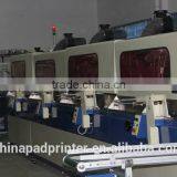 Plastic Square Bottle 2 Sides Front and Back Automatic Screen Printing Machine