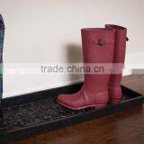 Home Rubber Boot Tray 34 Inch Decorative Boot Tray Waterproof for Indoor or Outdoor Use Dog Cat Food Mat thumbnail-3