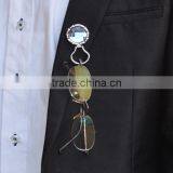 Hot Sell Eyeglass Holder Designer Brooches and Pins With Crystal thumbnail-5