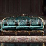 Luxurious Classic Furniture Sofa With Gold Leaf Gilding thumbnail-4