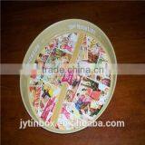 Customized Feature Factory Price Metal Material High Quality Promotional Gift Tin Tray