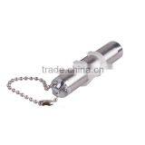 TP-302 White and Laser Light Aluminum LED Flashlight Keychain thumbnail-2
