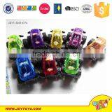 Defferent Design Promotion 5CM Solid and Transparent Color Pull Back Cartoon Car Toys for Kids thumbnail-5