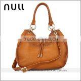 Wholesale Brown Color Vintage Grain Leather Luxy Handbag Without Braid Chain thumbnail-1