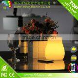 MIni flower pot shape led table light/led light table decoration