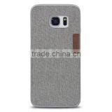 Simple Style TWINSCASE Brand PP Case for Samsung S7 With 100% Real Canvas