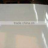 Pour Virgin White Acrylic Plate