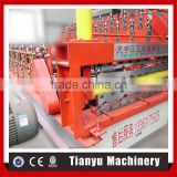Aluminium roof panel automatic double layer roll forming machine