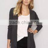 Elegant Women Long Sleeve Tassel Women Kimono Design Cardigan thumbnail-3