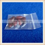 wholesale zlb-103 Thick Jewelry pill Ziplock Plastic Poly Clear Bags 1.5" X 2.4" Small bag