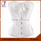 400302 Factory Directly Good Quality Satin Plus Size Sexy Corsets Bustiers Tops thumbnail-3