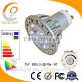 super bright gu10 led dimmable 110v for jewelry showcase lighting