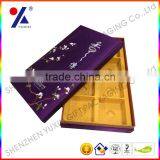 Luxury Mooncake Packing Box Moon Cake Box Paper Box With Divider Factory Price/ Fast Delivery