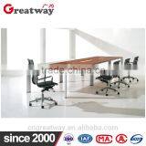 Modern Steel Frame Office Desk Computer Standing Executive Meeting Desk Office Table(QE-39M-2 thumbnail-1