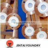 Selling High Quality of PTFE/PTFA/ETFE/FEP/PO/PPS Cast Iron Pipe Fittings thumbnail-1