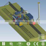 Solid Square Steel Shot Blasting Machine / Steel Surface Shot Blasting Machine
