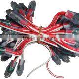 RED Color Led 12mm Node,through-hole Type,injection Made,IP65 Rated;DC5V Input;0.1W;50pcs a String