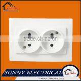 Manufacturer Make Russia Style 2 Gang Socket