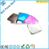 China Market of Electronic Portable Mobile Power Bank Diamond 6600mah