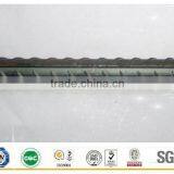 Steel rebar for manufacturing bulding material