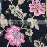 Big Flower Jacquard Fancy Fashion Fabric Brocade for Costumes for Children