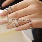Wholesale Women Trendy 6 PCS Finger Ring Set thumbnail-2