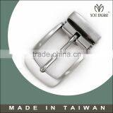 High Quality 32mm Man Alloy Press Hook and Loop Belt Buckle thumbnail-1