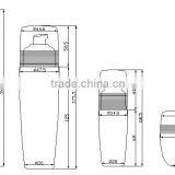 Luxury Empty Purple Cosmetic Containers With Roll Bottle thumbnail-2