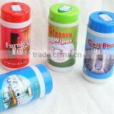 Household Cleaning Wet Wipe in Tube Canister, Tissue, Cleaning Cloth Towel, China Factory thumbnail-1