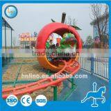 2016 Amusement Park Electric Train Toy Children Train Ride Track Mini Apple Train Rides for Sale thumbnail-2