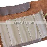 Boshiho Small Portable Rolling Leather Pen Pouch thumbnail-4