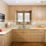 Lacquer grey kitchen with island