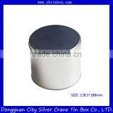 Round Cookie Tin Box