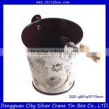 Christmas Tin Bucket