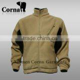 Winter outdoor men lamb fleece