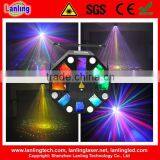 New Product RG Laser Patterns + White Strobe + Derby Effects | 3 in 1 Dancing Home Party Light thumbnail-1