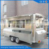 YS-FV450A mobile coffee cart food caravan trailer