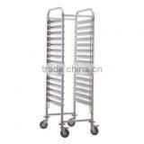TT-SP263B Stainless Steel Tray Trolley thumbnail-1