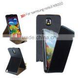 Leather Flip Mobile Phone Case For Samsung Galaxy Note3 N9000 PU With Stand thumbnail-1