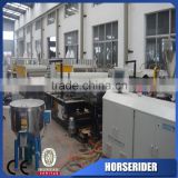 wpc pvc cekula foaming skirting board plate extrusion line/pvc crusted foamed making line