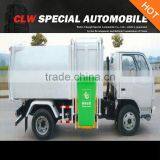 dongfeng 3 tons compactor lift garbage truck for sales