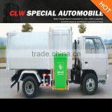 Dongfeng 3 Tons Compactor Lift Garbage Truck for Sales thumbnail-1