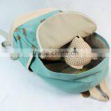 Little Tree Printting Canvas Water Resistant Backpack Cute for Girls thumbnail-3