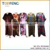 Satiny Caftan/nightgown/women Caftan/pure 100% Polyester Nightgown thumbnail-1