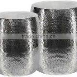 Copper Side Table Hammered by Indian Artisan thumbnail-5