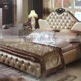 2015 Master King Size Leather Bedroom Furniture Set / Home Bedroom Furniture YC107 YC107 thumbnail-1