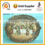 Jesus Souvenir Figurine Resin Hanging Last Supper for Home Decoration thumbnail-1